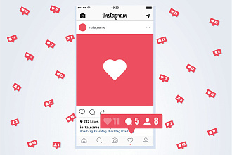 Добавим на вашу страницу в instagram подписчиков, комментарии и лайки