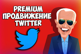 Premium продвижение twitter. Подписчики лайки и комментарии