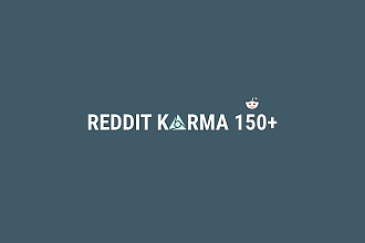 150 + увеличение кармы в вашем Reddit аккаунте