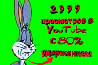 Добавлю 2999 ЖИВЫХ просмотров на ваше YouTube видео