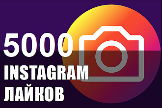 5000 лайки в Instagram