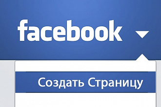 Создам Вам страницу на FB, под ключ. 300 лайков