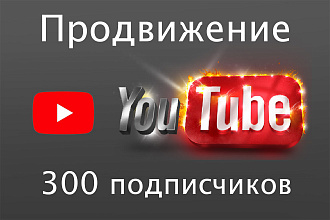 300 Качественных СНГ подписчиков на Ваш канал YouTube с Гарантией
