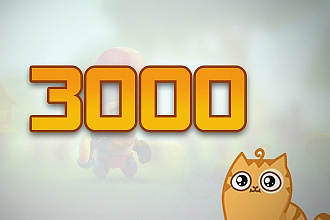 3000 подписчиков для вашего instagram