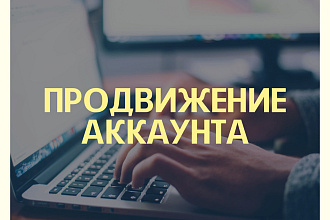 Продвижение аккаунта в соц. сетях