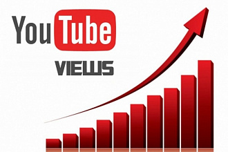 YouTube 1000 живых просмотров вашего ютуб ролика