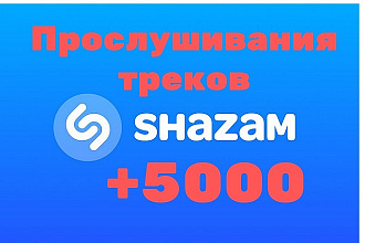 Shazam Прослушивания треков