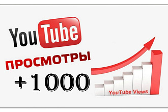 1000 просмотров видео YouTube Таргет Украина