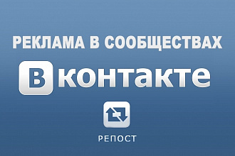 Реклама в ВКонтакте на аудиторию 275 тысяч пользователей