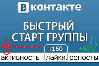 Безопасная раскрутка группы Вконтакте - подписчики, лайки и репосты