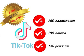Продвижение TikTok + бонус