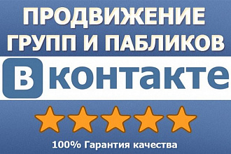 300 живых подписчиков группы ВКонтакте