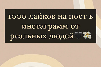 Лайки в инстаграм от живых пользователей