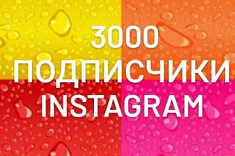 3000 живые подписчики на instagram
