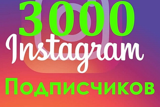 От 2000 до 3000 подписчиков