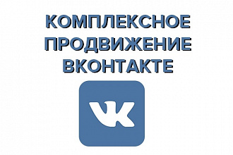 Комплексно 600 подписчиков + 500 лайков + 500 репостов продвижение ВКонтакте