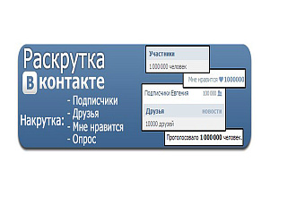 Подписчики в Вк быстро и Надёжно