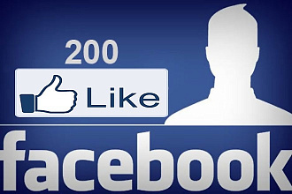 200+ лайков в facebook