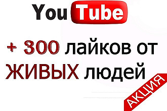 + 300 Лайков На Ваше видео в Youtube