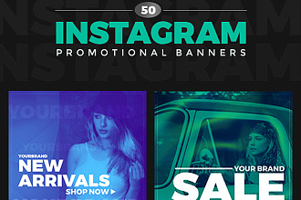 50 Duotone Instagram Banners