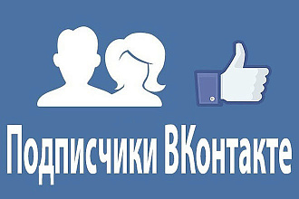 300 живых подписчиков на паблик Вконтакте