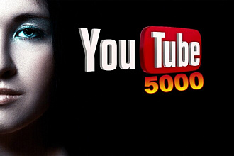 5000 просмотров ролику с YouTube