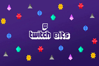 Twitch BITS cheers быстрая доставка