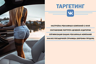 Настройка таргетированной рекламы Вконтакте