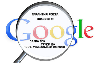 СЕО компания под Google - Гарантия роста позиций - Топ Сайты