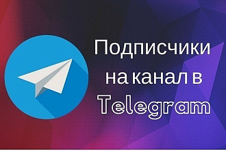 Раскрутка Телеграм Канала +1000 Подписчиков
