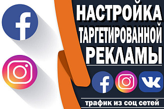 Реклама Instagram, Facebook, ВК