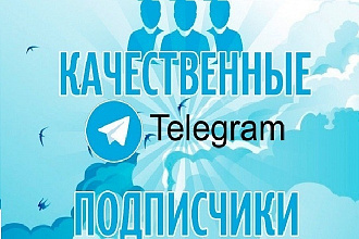 1000 подписчиков Telegram