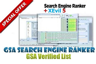 Ссылки для сайта с Search Engine Ranker + Xrumer