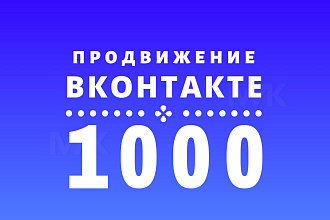 Продвижение Вконтакте 1000 РеПостов
