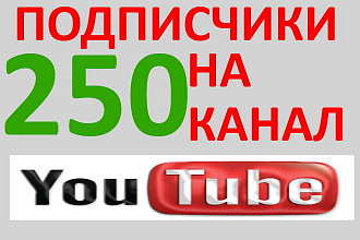 Безопасно. 250 подписчиков на канал YouTube