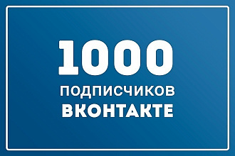 Подписчики в группы VK