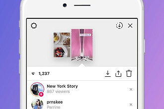 5000 просмотров временных историй в Instagram