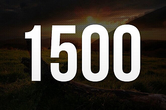 1500 подписчиков в паблик вконтакте