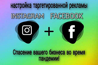 Таргетированная реклама в Instagram + Facebook