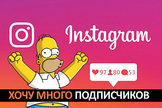 Более 500 живых подписчиков instagram в ручном режиме