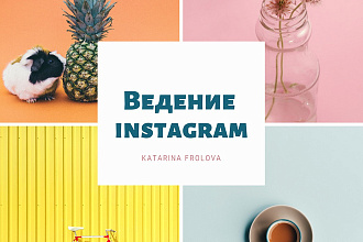 Ведение instagram. 30 публикаций на любую тематику