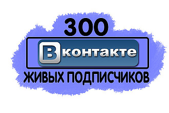 Приведу 300 живых подписчиков в Группу ВКонтакте