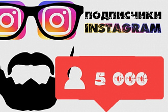 5 000 подписчиков instagram