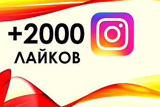 Лайки в Instagram 2000