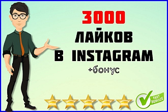 3000 лайков в инстаграм