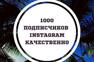 1000 инстаграм подписчиков