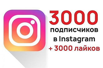Сделаю +3000 подписчиков