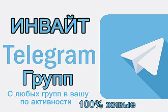 Telegram инвайт в чаты группы
