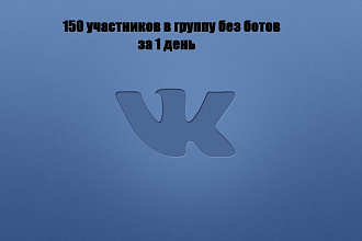 За день 150 живых участников в группу ВК. Люди вручную, без ботов