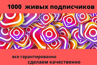 1000 русскоязычных инстаграм подписчиков